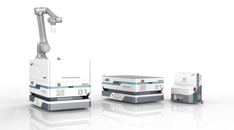 asiagame數位開發的自主式移動機器人（AMR250M），搭配全向輪並結合AI演算法、2D LiDAR、3D攝影機等技術，協助客戶實現產線全自動化